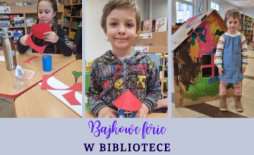 Bajkowe ferie w bibliotece